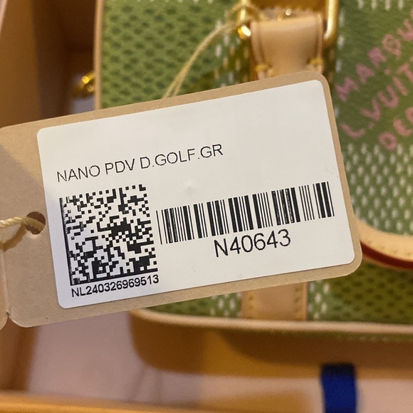 Louis Vuitton Nano Porte Documents Voyage Green Damier Golf Tyler, The Creator - Picture 5 of 12